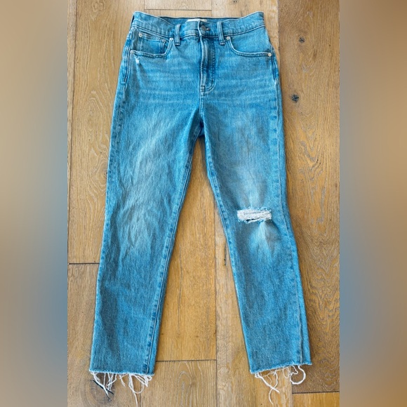 Madewell The Perfect Vintage Jean distressed 27 - Picture 8 of 8